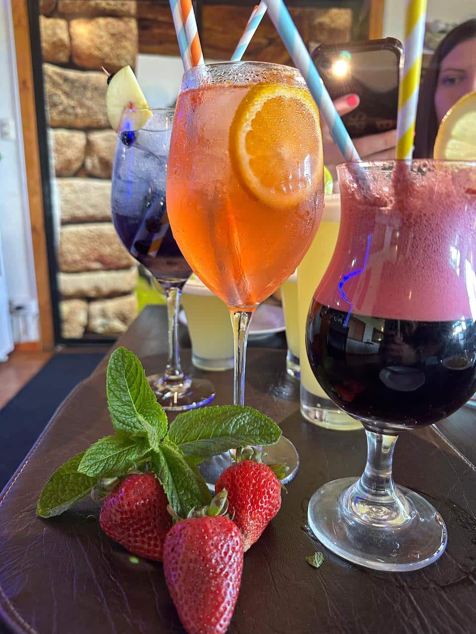 Cocteles ricos en Restaurante Peru Milenario